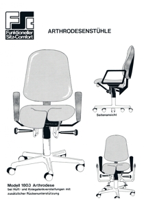 Arthrodesen Bürostuhl